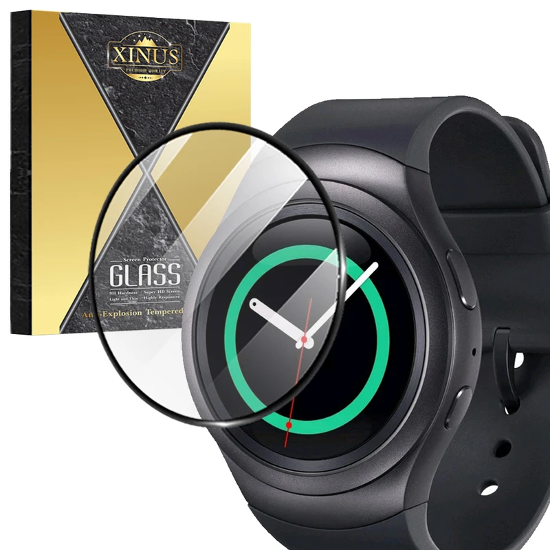 محافظ صفحه نمایش ژینوس مدل XWPM مناسب برای ساعت هوشمند سامسونگ Gear S2 / SM-R720