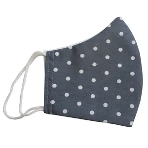 ماسک پارچه‌ای مدل خالدار کد 03