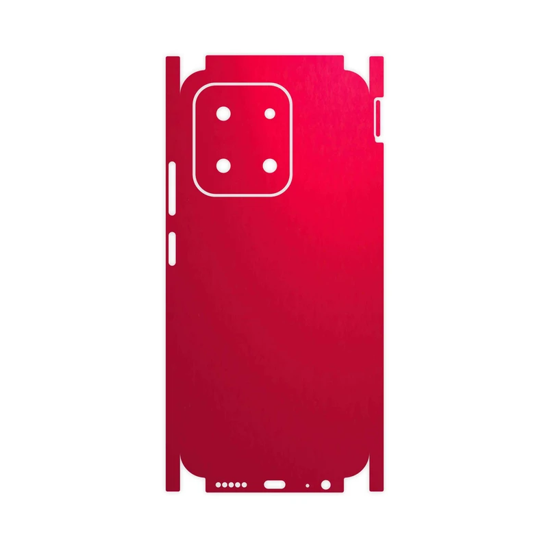 برچسب پوششی ماهوت مدل Matte-Warm-Red-FullSkin مناسب برای گوشی موبایل شیائومی Poco C85