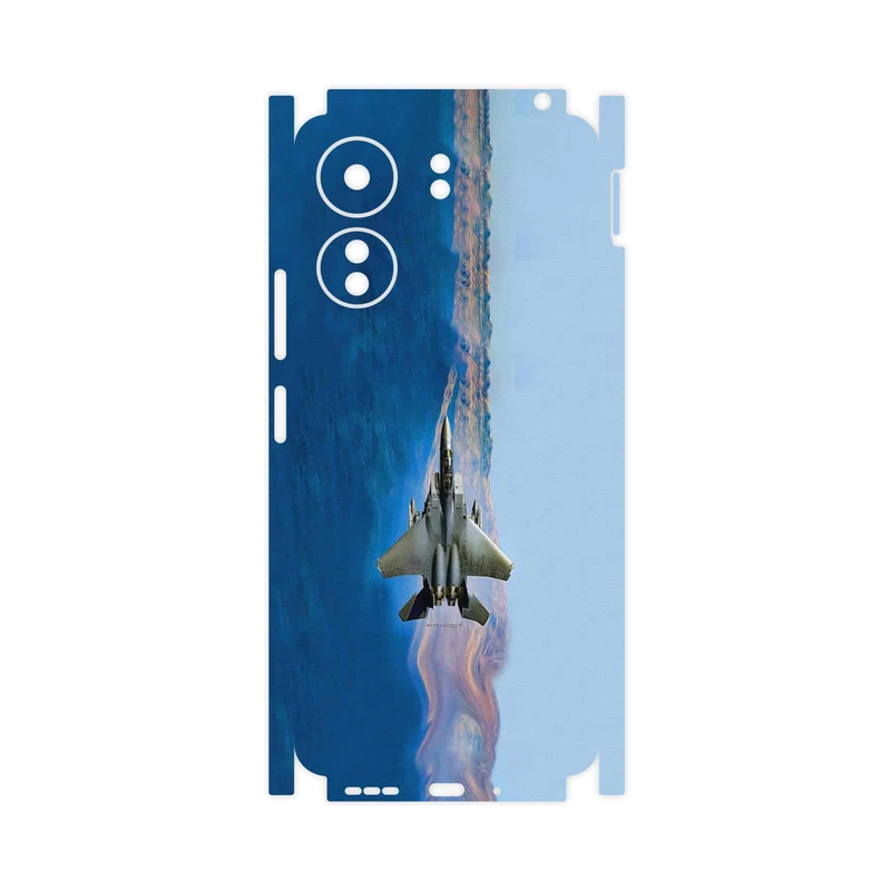 برچسب پوششی ماهوت مدل Fighter plane F15-FullSkin مناسب برای گوشی موبایل شیائومی Redmi 13C