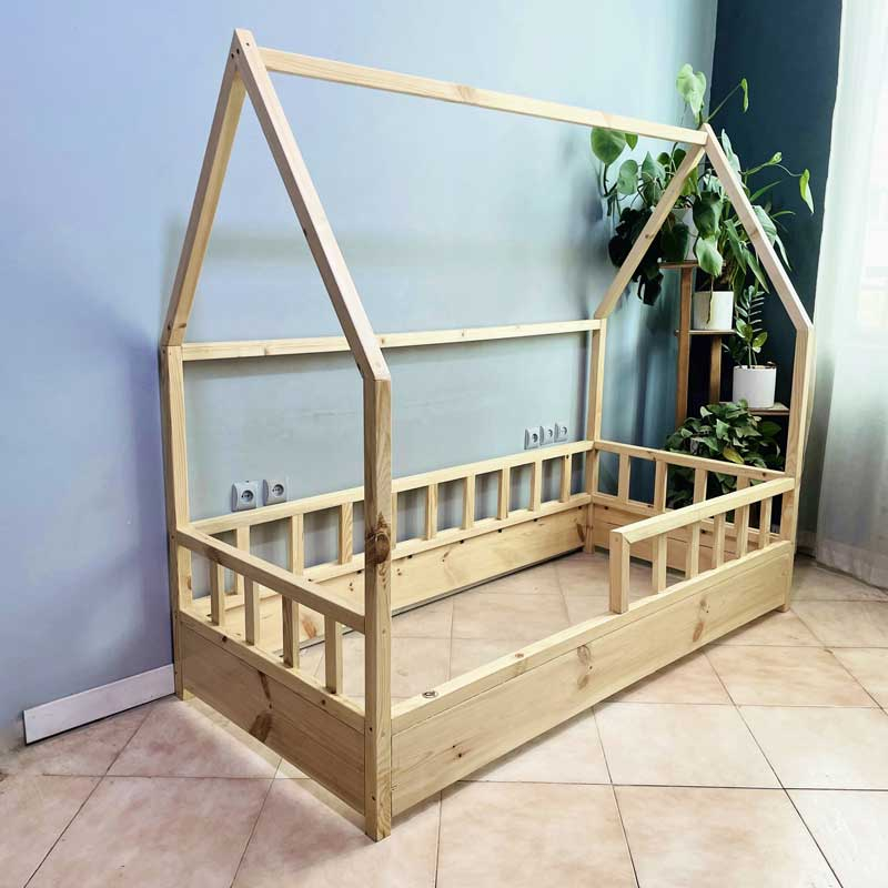 تختخواب کودک روستیک دکور مدل VC100