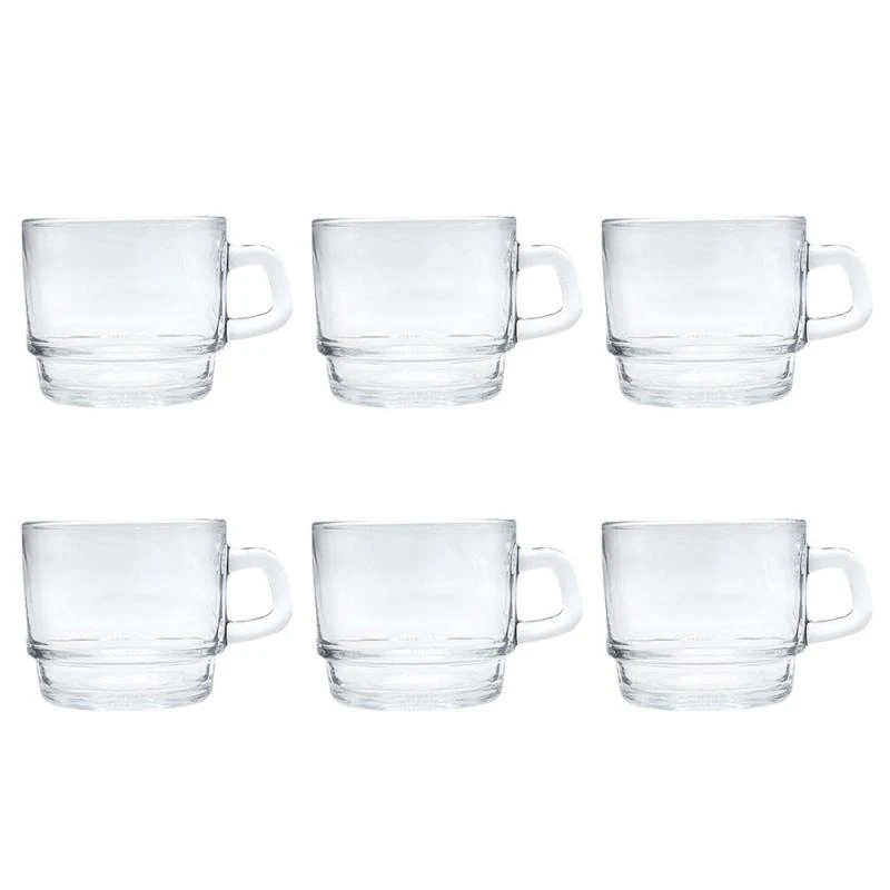 نیم لیوان کاوه مدل سپیدار مجموعه شش عددی