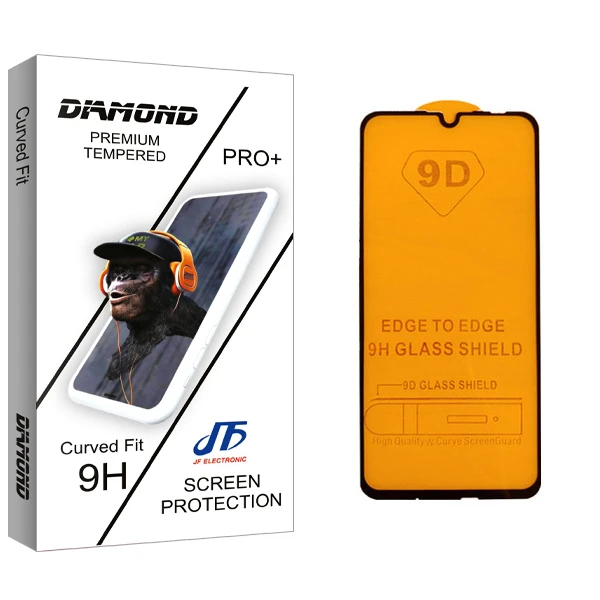 محافظ صفحه نمایش جی اف مدل Diamond glass مناسب برای گوشی موبایل هوآوی p smart 2019