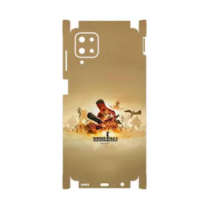 MAHOOT Serious Sam Game Series-FullSkin Cover Sticker for Samsung Galaxy A12 Nacho