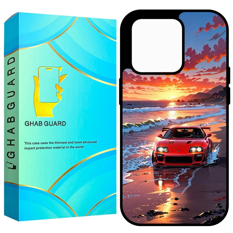  کاور قاب گارد طرح ماشین مدل GCHP12PM مناسب برای گوشی موبایل اپل iPhone 12 Pro Max