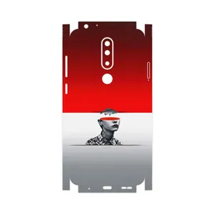 MAHOOT Collage of surreal Portrait of Women 1-FullSkin Cover Sticker for Nokia 5.1 Plus