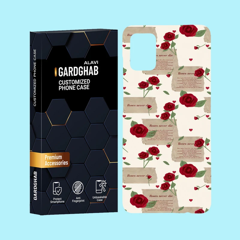 کاور گارد قاب علوی مدل عاشقانه مناسب برای گوشی موبایل سامسونگ Galaxy A31