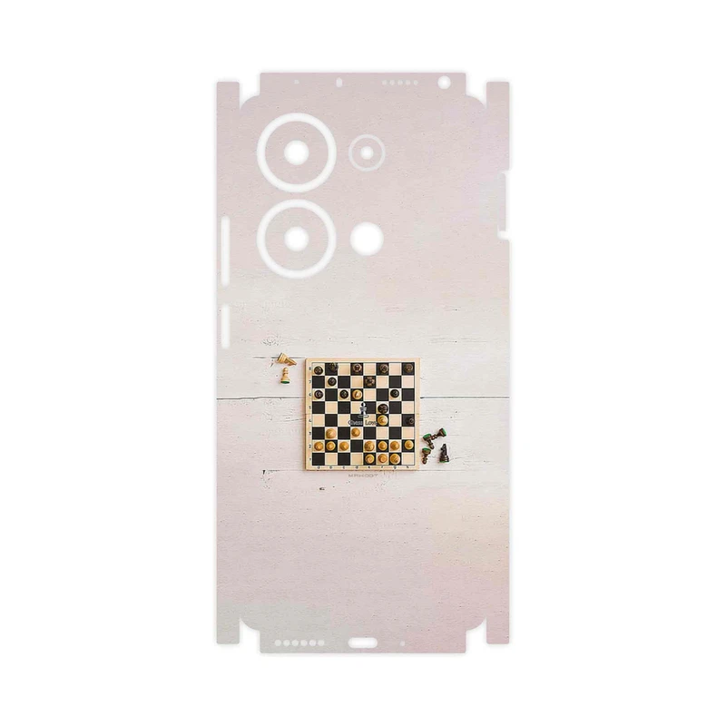 برچسب پوششی ماهوت مدل Chess-FullSkin مناسب برای گوشی موبایل شیائومی Redmi Note 13 Pro 4G