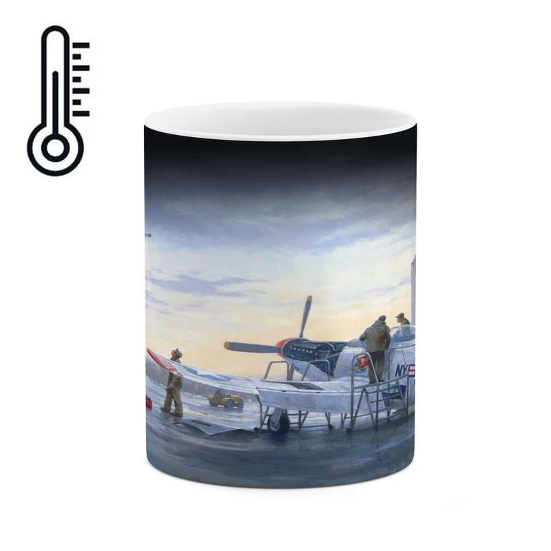 ماگ حرارتی کاکتی مدل هواپیمای جنگنده کد mgh10643