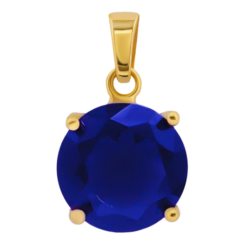 آویز گردنبند طلا 18 عیار زنانه تاج مدل 1A121