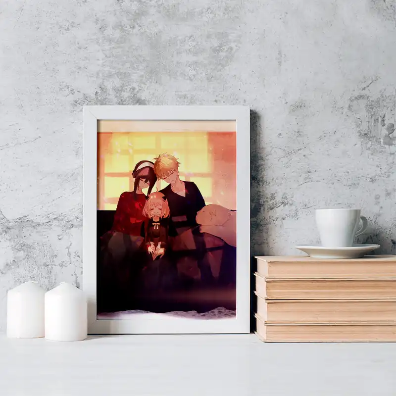 تابلو خندالو مدل خانواده فورجر انیمه اسپای ایکس فمیلی کد 15546