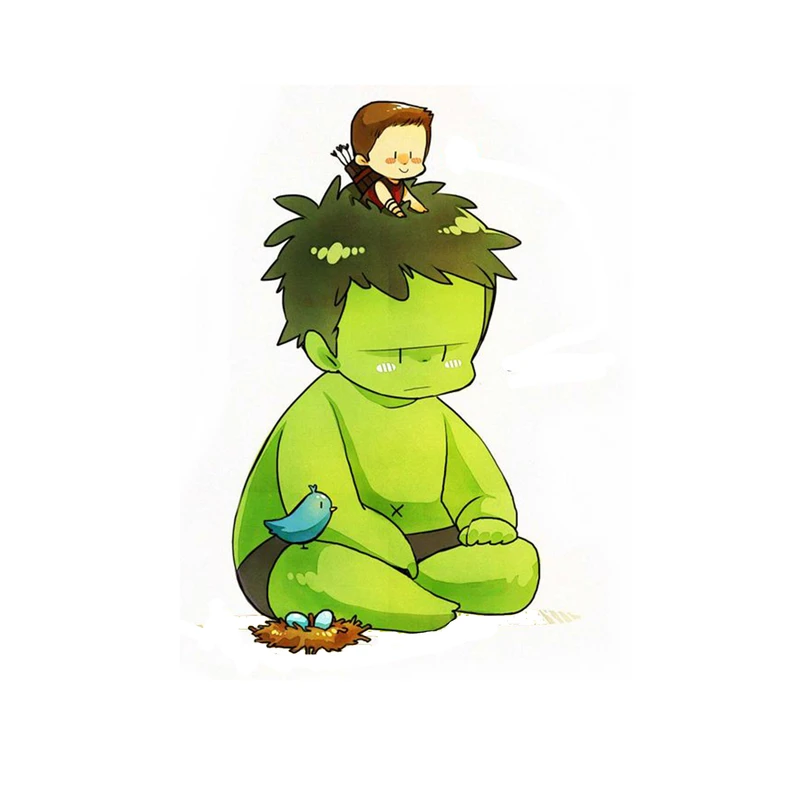 استیکر لپ تاپ و موبایل مدل سریال طرح هالک اونجرز Hulk Avengers کد 2912