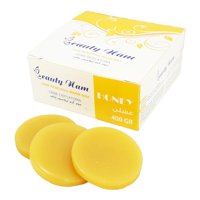 وکس موبر بیوتی نام مدل عسل وزن 20 گرم بسته 20 عددی