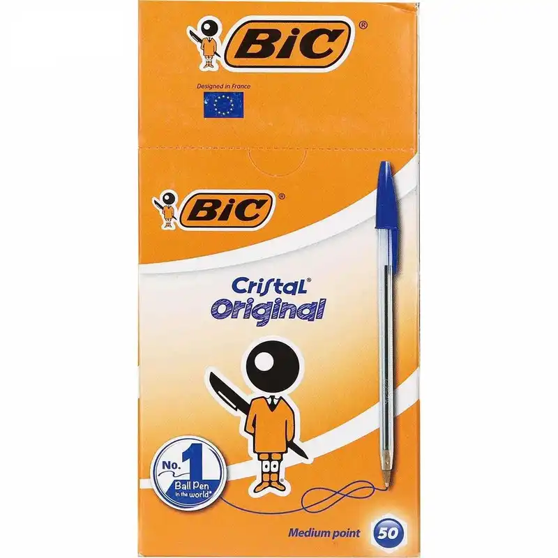 خودکار بیک مدل کریستال اورجینال کد BRB03 بسته 3 عددی