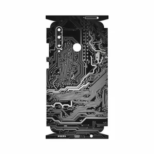 MAHOOT Black Printed Circuit Board-FullSkin Cover Sticker for Honor 20 Lite