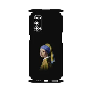 MAHOOT Girl with a Pearl Earring of Vermeer-FullSkin Cover Sticker for Oppo Reno4 Pro 5G