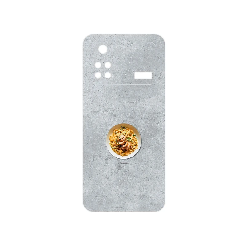 برچسب پوششی ماهوت مدل Pasta مناسب برای گوشی موبایل شیائومی Poco M4 Pro 4G