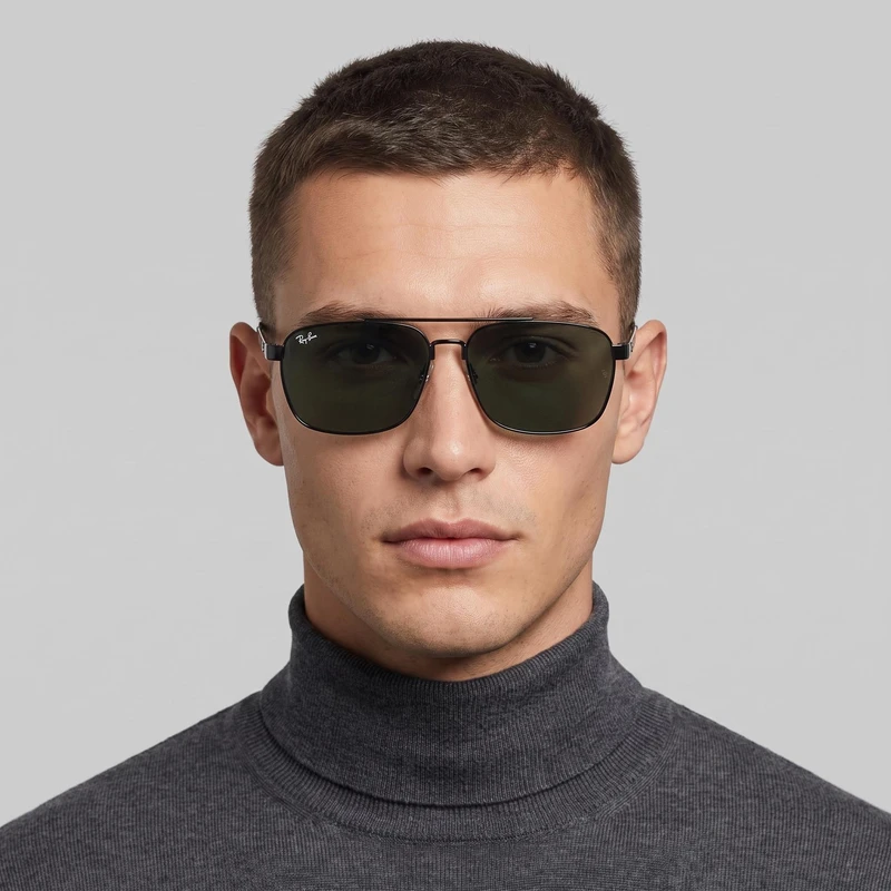 عینک آفتابی خلبانی (Aviator) ری بن مدل RB3701-002-87