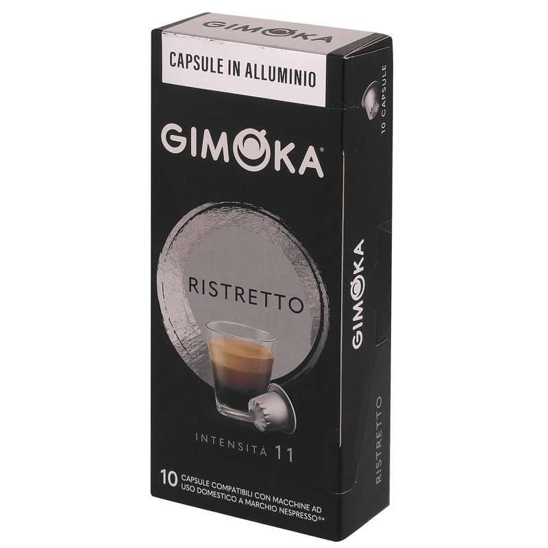 کپسول قهوه RISTRETTO جیموکا بسته 10 عددی