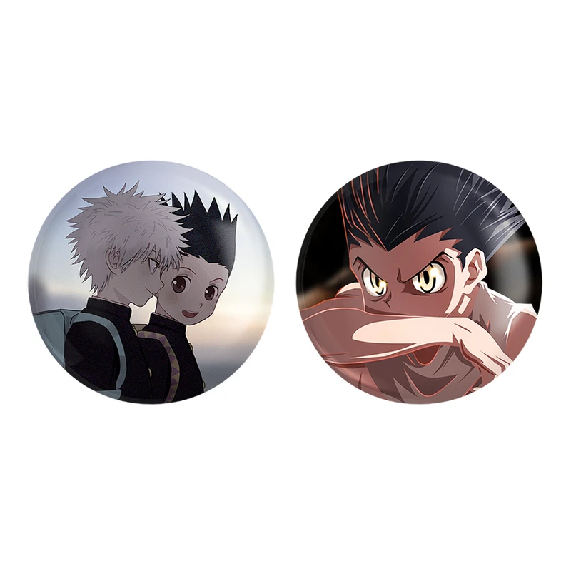 مگنت خندالو طرح گون فریکس و کیلوا انیمه هانتر ایکس هانتر کد 1193111929 مجموعه 2 عددی