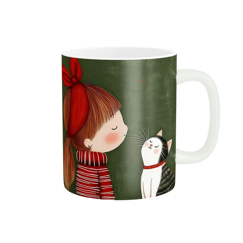 ماگ پاد آفرین مدل فانتزی دخترانه کد 7231