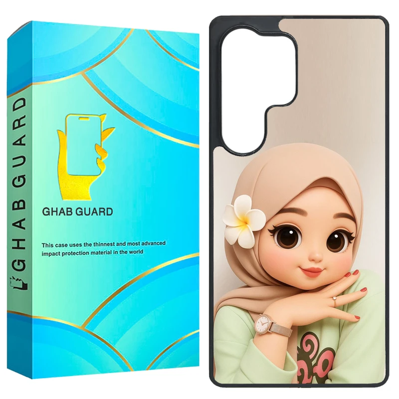 کاور قاب گارد طرح دختر مدل GS25U مناسب برای گوشی موبایل سامسونگ Galaxy S25 Ultra 