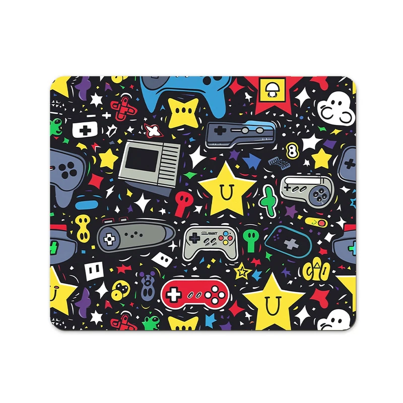 ماوس پد پاد آفرین مدل گیم دسته بازی گیمر کد P018 سایز 19*24 سانتی متر