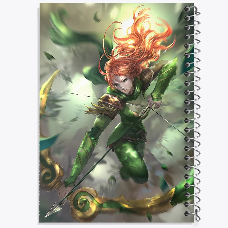 دفتر لیست خرید 50 برگ خندالو طرح بازی دوتا (Dota 2) کد 31426