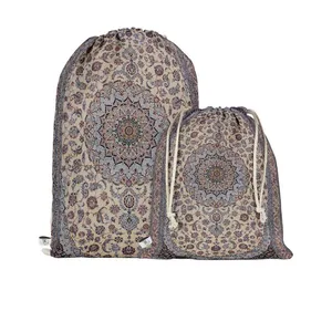 نظم دهنده سفری مدوپد طرح فرش نایین مدل C-Naeen04 بسته 2 عددی