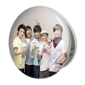 آینه جیبی خندالو طرح گروه بیگ بنگ BIGBANG مدل تاشو کد 12570 