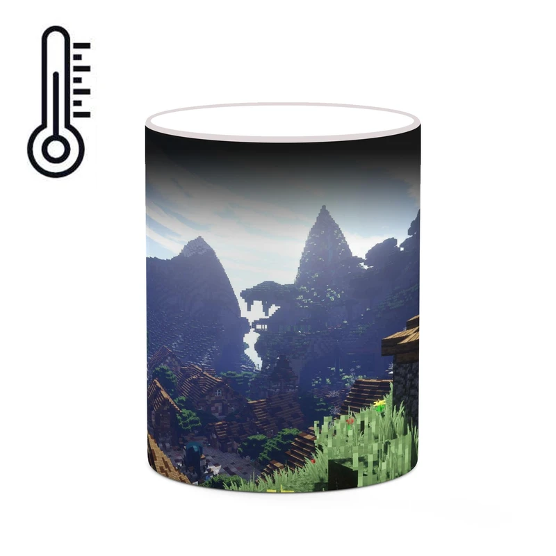 ماگ حرارتی کاکتی طرح ماینکرافت minecraft مدل mgh41579