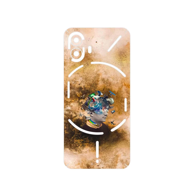 برچسب پوششی ماهوت مدل Collage of surreal Portrait of Men مناسب برای گوشی موبایل ناتینگ Phone 2