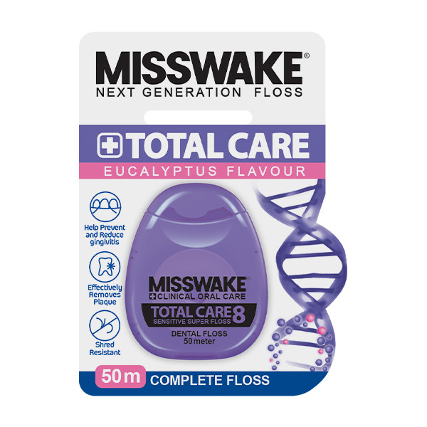 خمیردندان میسوسک مدل Total8حجم 100 میلی لیتر به همراه دهان شویه میسویک Total8 حجم 400 میلی لیتر و نخ دندان