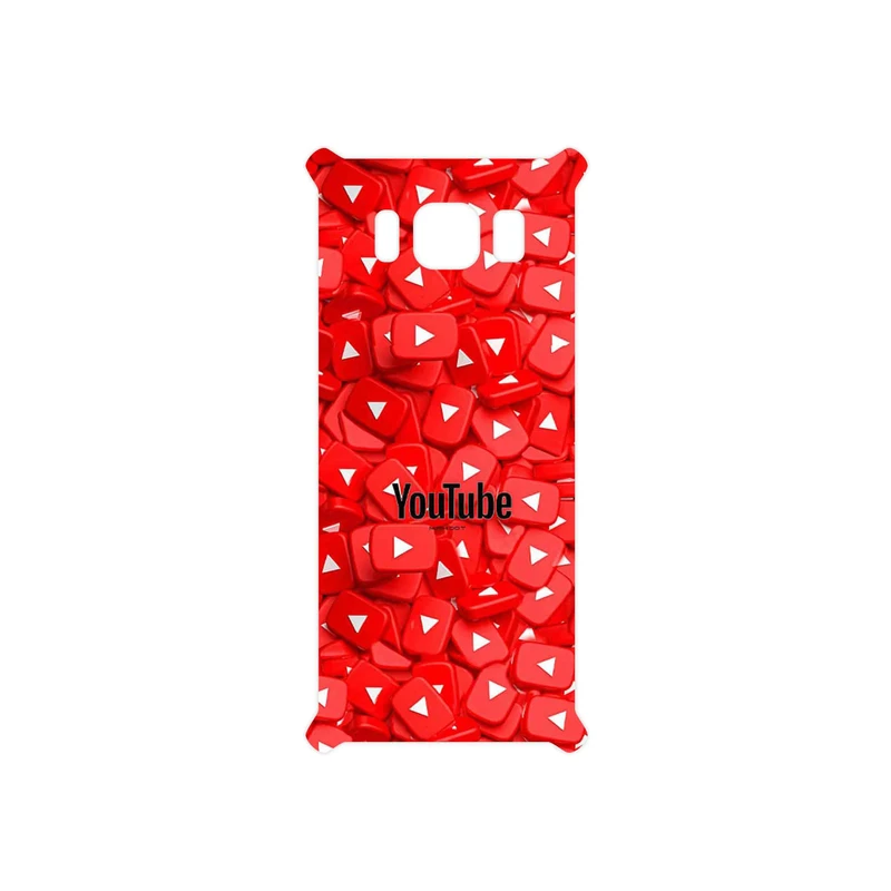 برچسب پوششی ماهوت مدل Youtube مناسب برای گوشی موبایل سامسونگ Galaxy S8 Active