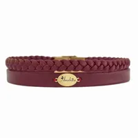 دستبند طلا 18 عیار زنانه لیردا مدل اسم آناهیتا 6700