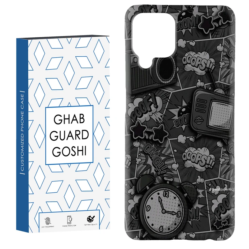 کاور قاب گارد گوشی طرح boom کد Dimo-602 مناسب برای گوشی موبایل سامسونگ Galaxy A12 / Galaxy M12