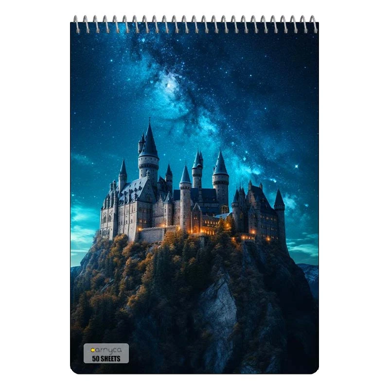 دفتر نقاشی 50 برگ سیمی کارنیکا طرح هری پاتر Harry Potter کد 42432