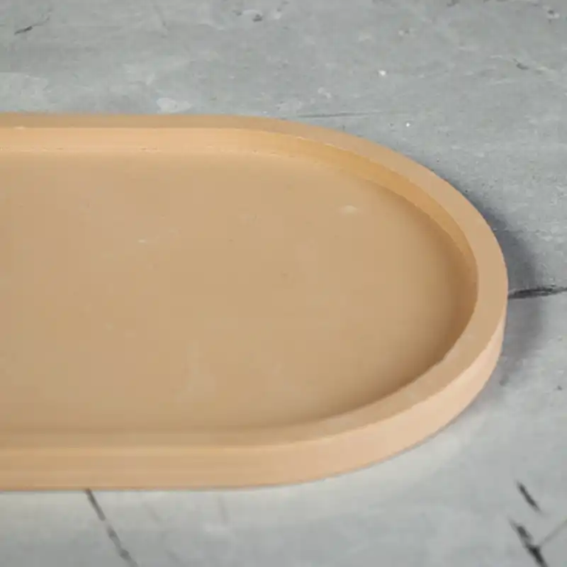 سینی بتنی مدل بیضی کد 1025