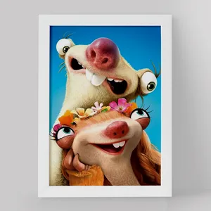 استیکر و تابلو کودک و نوزاد خندالو مدل عصر یخبندان کد 1912