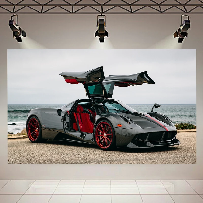 پوستر طرح ماشین مدل pagani huayra کد AR13710
