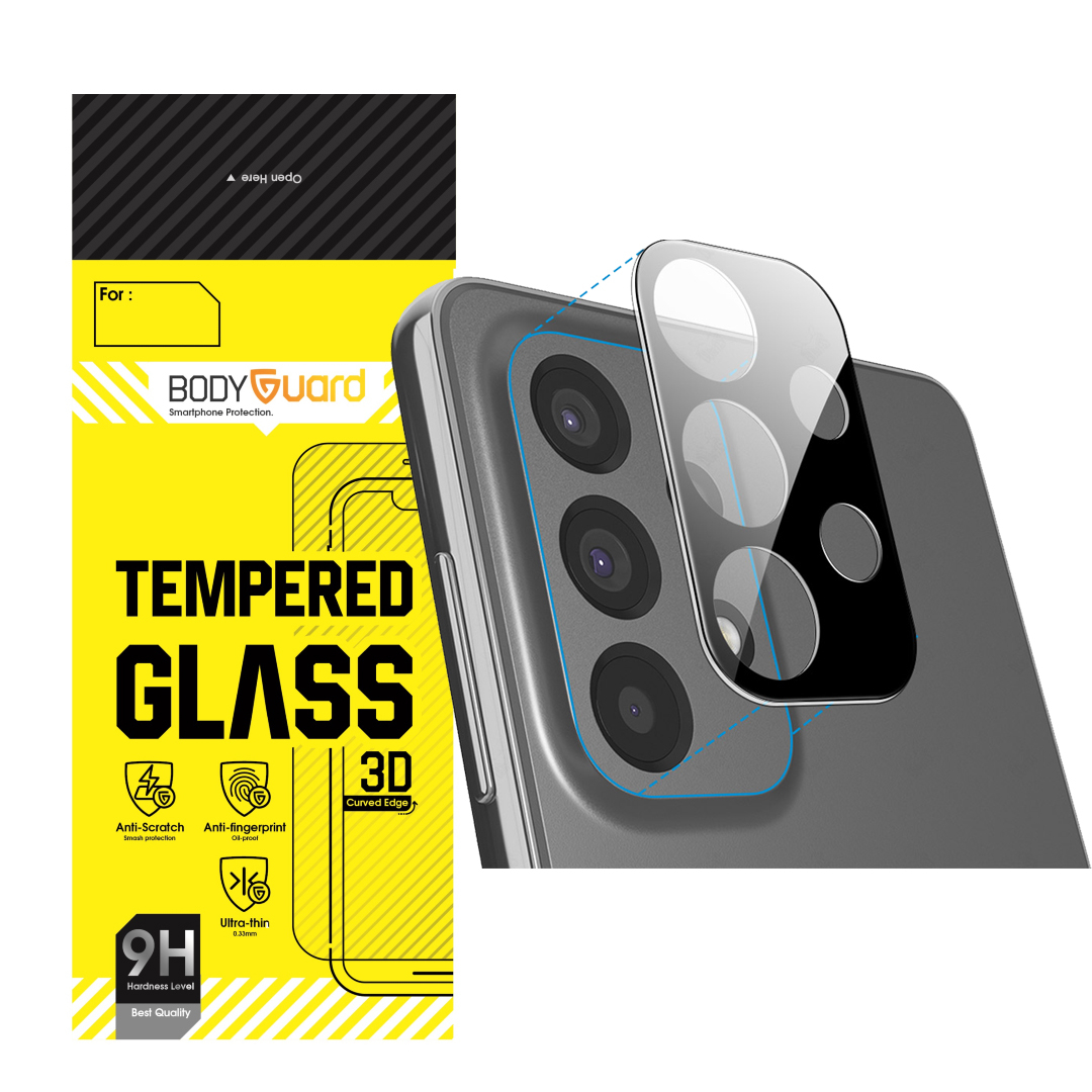 محافظ لنز دوربین بادیگارد مدل Blk مناسب برای گوشی موبایل سامسونگ Galaxy A73