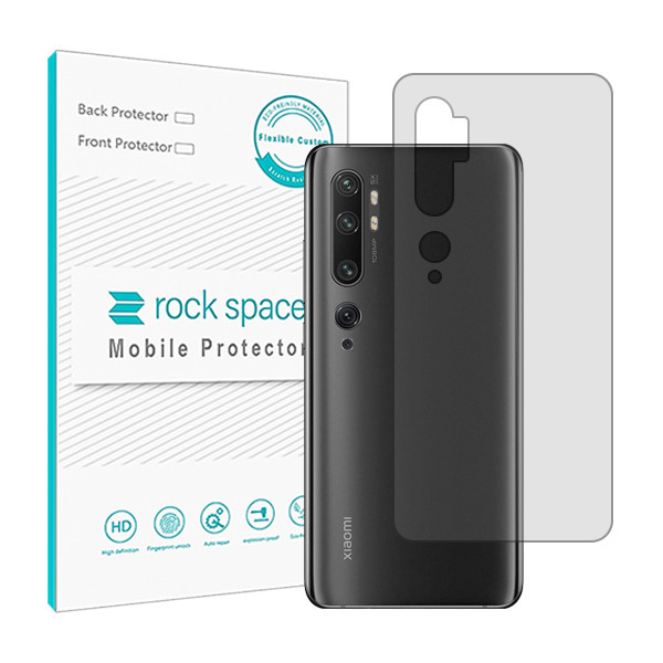 محافظ پشت گوشی شفاف راک اسپیس مدل HyGEL مناسب برای گوشی موبایل شیائومی Mi Note 10 Pro