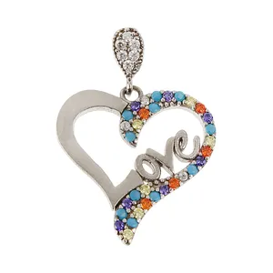 آویز گردنبند زنانه مدل LOVE کد Rk-20