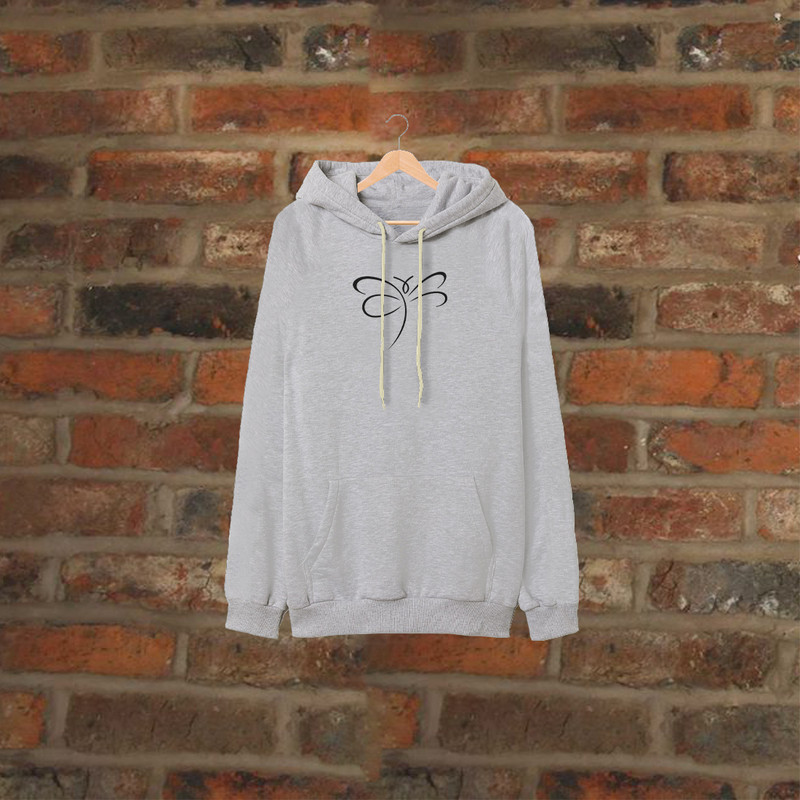 هودی زنانه مدل سنجاقک کد AA112