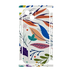Remax cover sticker Leth model leaf design suitable for Apple iPhone 13 mobile phone