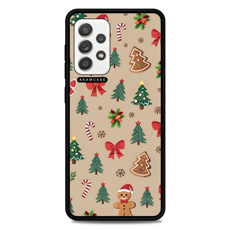 کاور آکام مدل AMC-WSGA52-CHRISTMAS-22 مناسب برای گوشی موبایل سامسونگ Galaxy A52