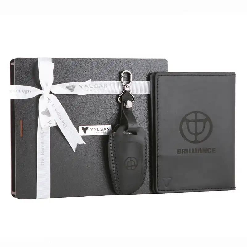 ست هدیه چرم یلسان مدل BRILIANCE کد SET-300-24-GS