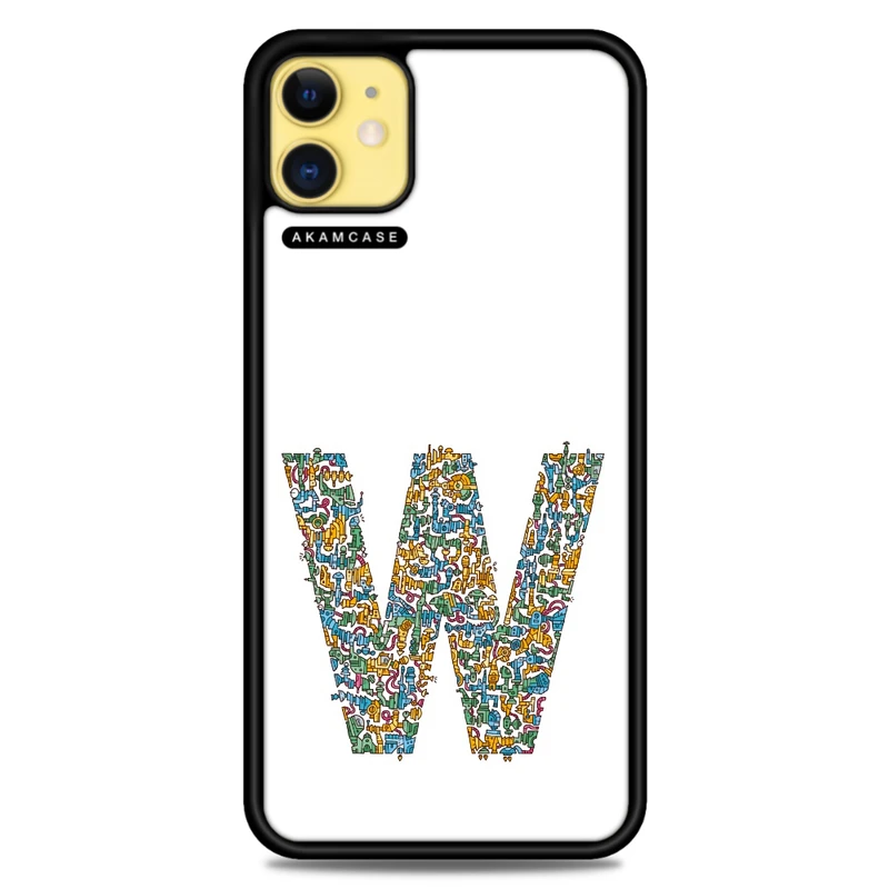کاور آکام مدل AMC-WA11-ALPHADOODLEBET-23 مناسب برای گوشی موبایل اپل iPhone 11