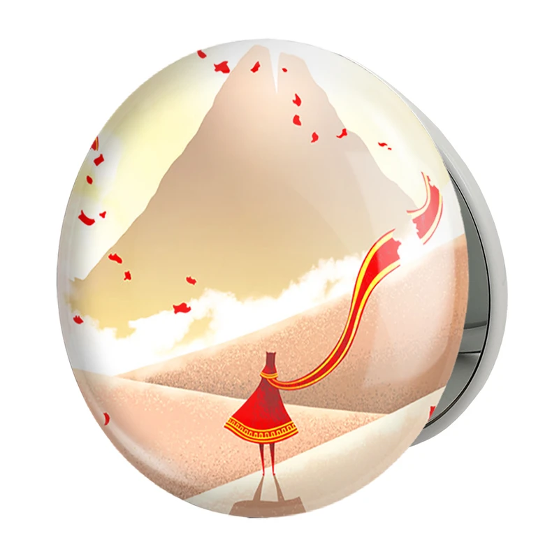 آینه جیبی خندالو طرح بازی جورنی (Journey) مدل تاشو کد 35613