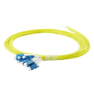 پیگتل فیبر نوری مدل LC/UPC بسته 12 عددی